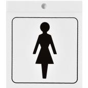 Klassen Ladies' Symbol Sign - Plastic - 3 1/2-in x 3 1/2-in