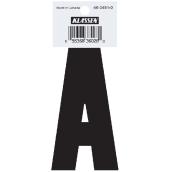 Klassen Self-Adhesive Letter A - 3-in - Vinyl - Black