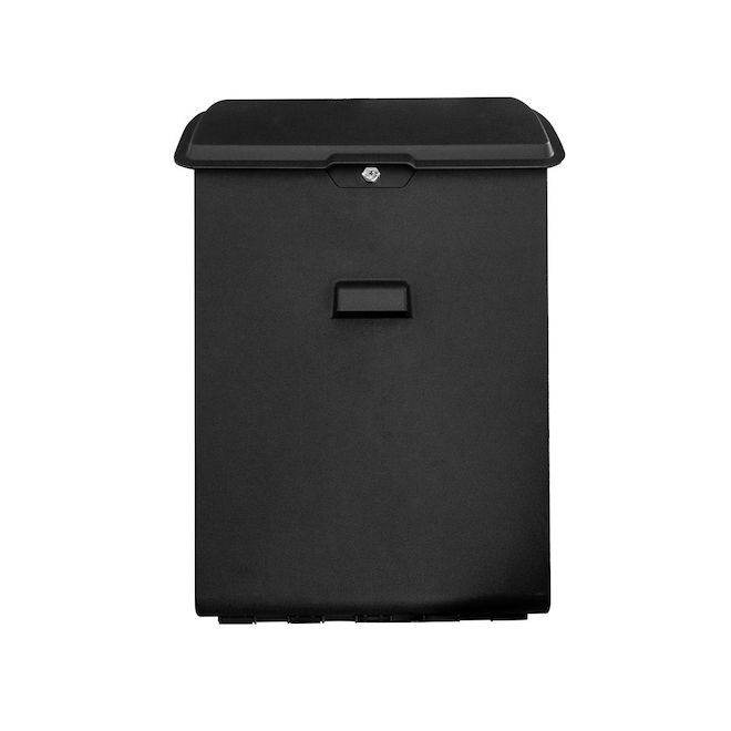 Klassen 14-in x 16-in x 13-in Black Plastic Parcel Lock Box