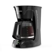 Black & Decker 12-Cup Black Plastic Coffee Maker with Digital Controls
