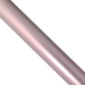 Tube rond Shur-Trim, aluminium, fini mat satiné, 8 pi L. x 1 po l. x 3/32 po É.