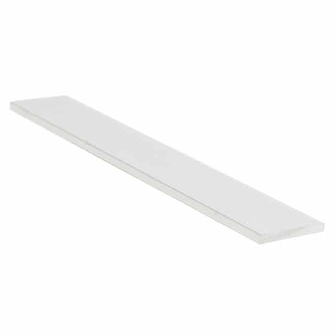 Concept SGA Flat Bar - Clear - Satin - Aluminum