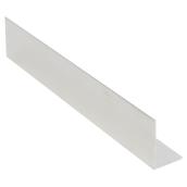 Loxcreen Aluminum Interior Angle - Mira Gloss - Weldable - 8-ft L x 3/4-in W x 1/16-in T