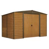 Woodbridge Steel Garden Shed - 10' x 8' - Simili Wood