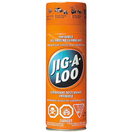 Jig-A-Loo 155 g Invisible All-Around Lubricant Spray