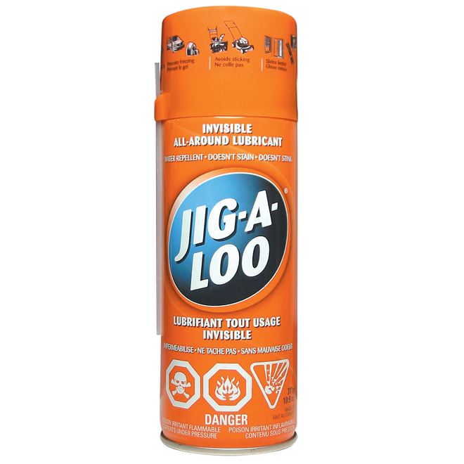 Jig-A-Loo 311 g Spray Lubricant