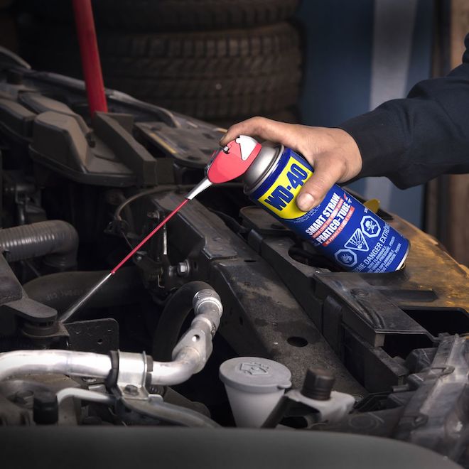 WD-40 Smart Straw Multi-Purpose Lubricant Spray, 325 g