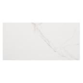Tuiles de porcelaine Glamour, 11,8" x 23,6", 8/bte, calacatta