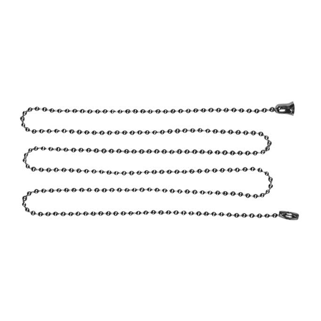 Eaton Pull Chain - Steel - Chrome Finish - 36-in L