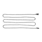 Eaton Pull Chain - Steel - Chrome Finish - 36-in L