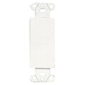 Eaton Blank Wall Plate - Thermoset Polymer - White - One-Gang