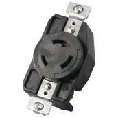 Locking Receptacle - Industrial - 2-Poles/3-Wires - 20A/250V