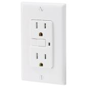Ground-fault interrupter receptacle