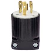 Locking Receptacle - Polycarbonate - 2-Poles/3-Wires - 20A/250V