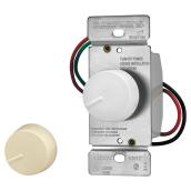 Eaton Incandescent Rotary Light Dimmer - Ivory White - 600-watt - 120-volt
