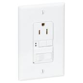 Self-testing GFCI Receptacle - 15 A; 125 V - White