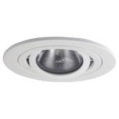 Halo Adjustable Recessed Trim - 50 W - PAR20 - 4-in - White Satin