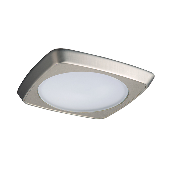 Halo E26 0-Watt Equivalent Satin Nickel Led Recessed Retrofit Downlight (Fits Housing Diameter: 6-In)