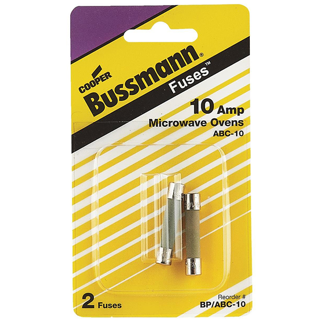 Cooper Bussmann 2-Pack 10 A Ceramic Fuse