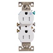 Eaton Duplex Receptacle Outlet - 1 5/16-in W x 4 3/16-in H - Weather Resistant - 15-amp - 125-volt