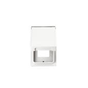 Eaton 1-Outlet White Plastic Weatherproof Electrical Outlet Cover