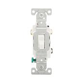 Eaton 15-Amp 3-Way White Toggle Commercial Light Switch (1-Pack)