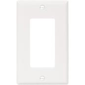 Eaton 1-Gang 10-Pack White Decorator Standard Wall Plate