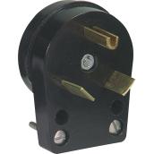 Eaton 30-Amp 125-Volt Black 3-Wire Plug
