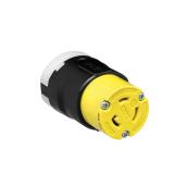 Connecteur jaune et noir Eaton verrouillable en nylon, 20 ampères, 125 V