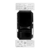 Eaton 5-Amp Single-Pole/3-Way Black LED Compatible Light Dimmer (1-Pack)