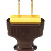 Eaton 15-Amp 125-Volt Brown 2-Wire Plug