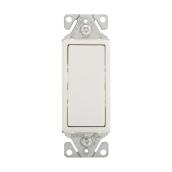 Eaton Deco Illuminated Switch - 15 A - 120/277 V - White