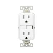 Eaton White TR GFCI 15A 125V Receptacle - Pack of 3
