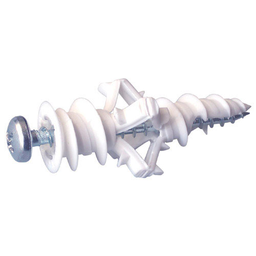 Cobra WallGripper Drywall Anchor - #8 - 2 Per Pack - White Screws Included