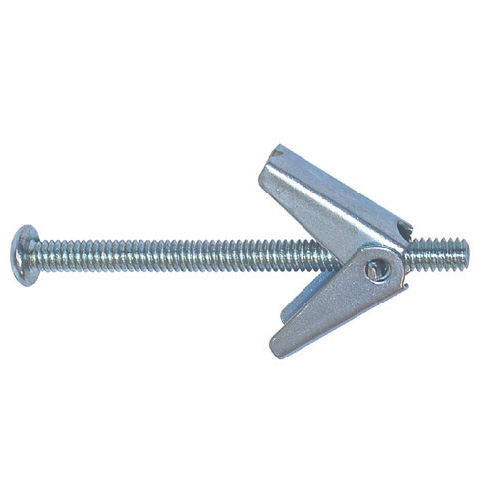 Cobra Spring Toggle Bolt Anchors - 3/16-in Dia x 2-in L - Zinc-Plated - 25 Per Pack