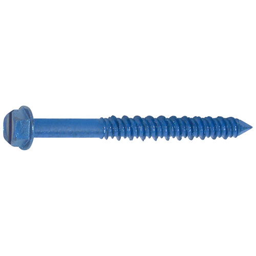 Cobra Hex Head Concrete Screws - 1/4-in Dia x 2 3/4-in L - 10 Per Pack