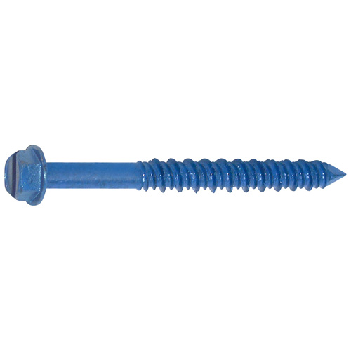 Cobra Hex Head Concrete Screws - 1/4-in Dia x 2 3/4-in L - 100 Per Pack