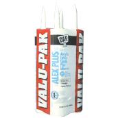 Dap Alex Plus All Purpose Acrylic Latex Caulk Plus Silicone - White - 4 Per Pack - 300 ml