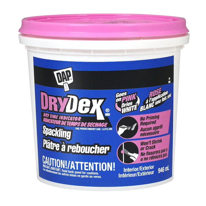 DryDex Spackling - Dry Time Indicator - 946 ml - Pink