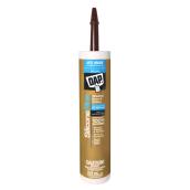 Dap Silicone Plus Rubber Window and Door Sealant - Brown - For Indoor and Outdoor Use - 319 ml