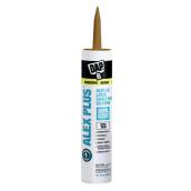 Scellant ALEX PLUS, latex acrylique et silicone, 300 ml, havane