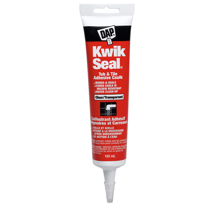 DAP Kwik Seal 162-ml Clear Tub and Tile Adhesive Caulk 71055