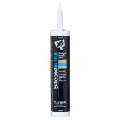 DAP Silicone Ultra 300-ml White Silicone Sealant for Doors and Windows