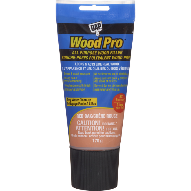 DAP Wood Pro All Purpose Wood Filler - Latex - Red Oak - 170-g