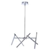Chandelier - LED - Frosted PVC Lens - Dimmable - Chrome