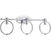 Ravina 3-Light Vanity Light - 40 W - 26 1/4" x 10 1/4" - Chrome