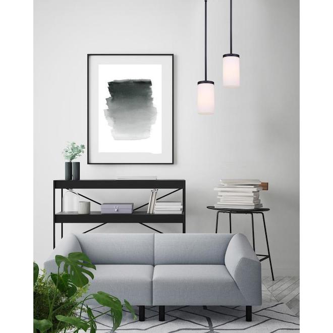 Pendant Light - Terrace - 4.25'' - White/Black