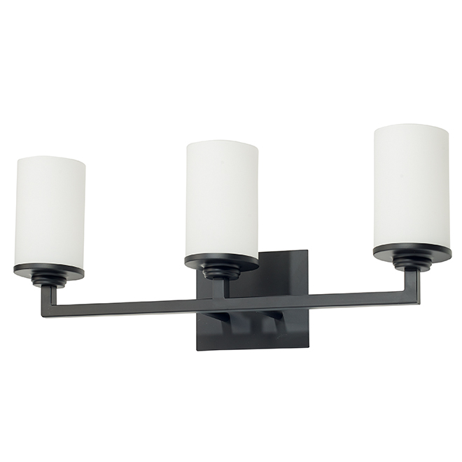 bathroom light fixtures matte black