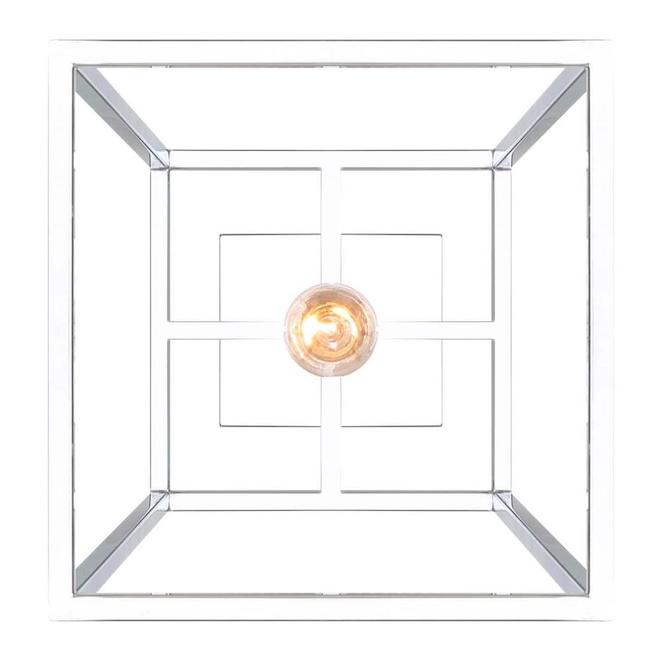 Canarm Coco 1-Light Chrome Geometric Pendant Light