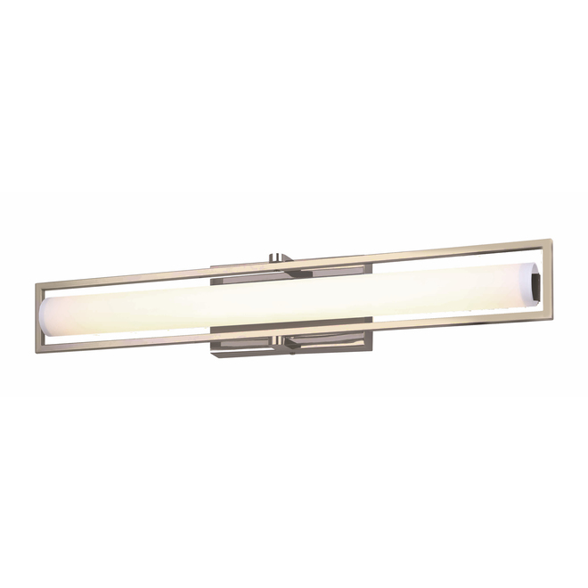 Canarm Esma Bathroom Vanity Light - 20 W Integrated LED - Opal Glass - Gold